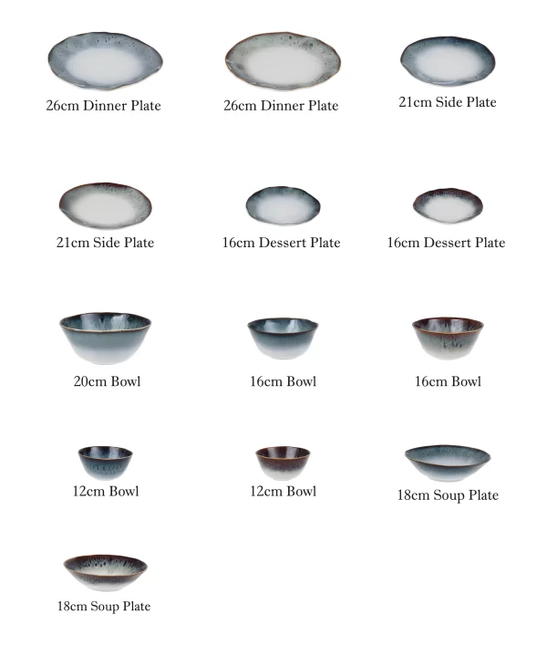 Small Ceramic Bowls Wholesale, Galaxy Color Soup Bowls In Bulk-4