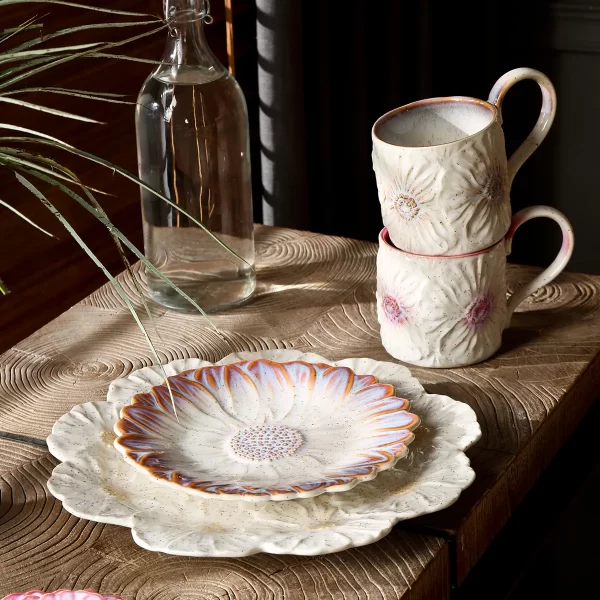 Artistic Floral Wholesale China Dinnerware, Plate, Bowl & Cup-4