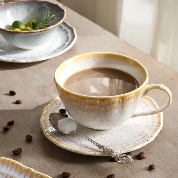 Wholesale Fine China Dinnerware, Unique Texture Bespoke Crockery-1