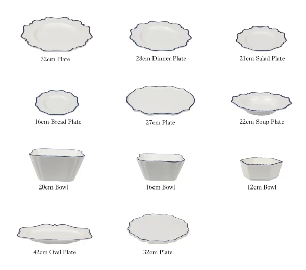 Wedding Dinner Plates Bulk, White Charger Plates Wholesale-1